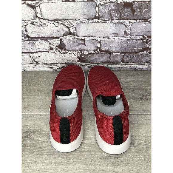 Roll Recovery Red Mesh Slip On Casual Comfort Loafer Shoes Men Sz 43EU/10M US main image 8